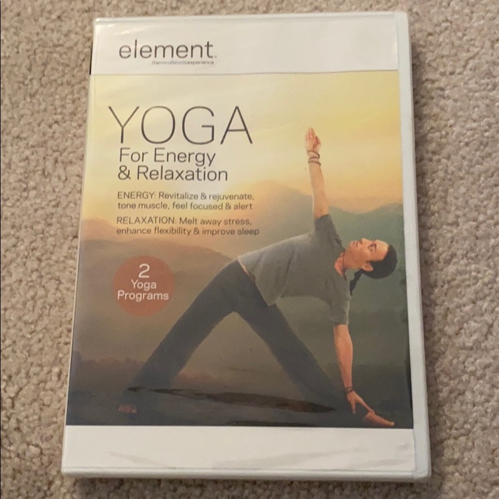 New in box Yoga DVD 🧘‍♀️ Relaxation & Energy